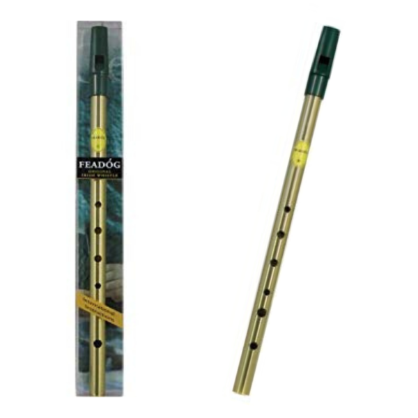 Feadóg Brass C Whistle - Made in Ireland