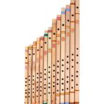 Flute Set Scale Base E to Flat E - Wooden