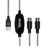 Keyborad MIDI USB Cable Converter For pc