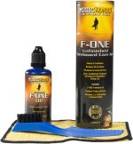 MusicNomad F-ONE Unfinished Fretboard Care Kit-Oil, Cloth, Brush (MN125) - Image 6