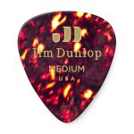 Dunlop 483-05MD Celluloid, Shell, Medium Guitar Pick Made in USA - Image 2