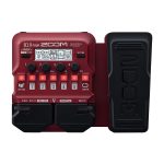 Zoom B1X FOUR Bass Guitar Multi-Effects Processor with Expression Pedal, With 70+ Built-in Effects, Amp Modeling, Looper, Rhythm Section, Tuner, Battery Powered