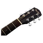 Fender CD-60SCE Dreadnought Acoustic-Electric Guitar  Black - Image 5