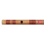 Combo of Scal G-12.5 Bamboo Flute and Flute Bag - Wooden - Image 4