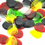 Alice Durable Clear Large Size Bass Rock Heavy Metal Bass Guitar Picks 1.0/2.0/3.0 mm (6pcs) - Image 4