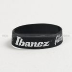 Ibanez Fender Gibson Marshall Peavey Official Logo Marked High quality Silicon Wristband
