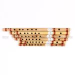 Semi Tuned Medium Bansuri Set 6 Pieces (Wholesale Deal)