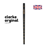 Clarke The Origin Tinwhistle in Black Made in UK est 843