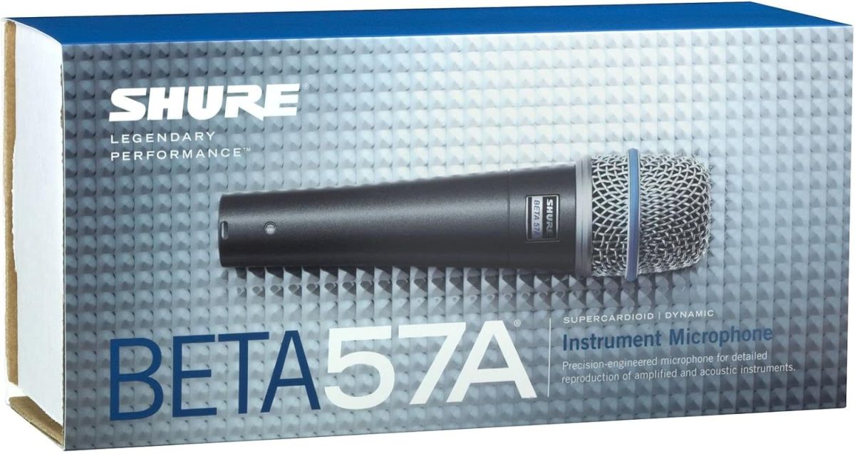 Shure BETA 57A® Supercardioid Dynamic Microhone with High Output Neodymium Element for Vocal/Instrument Applications - Image 4