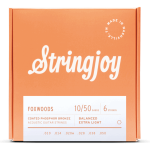 Stringjoy Foxwoods | Extra Light Gauge (10-50) Coated Phosphor Bronze Acoustic Guitar Strings