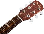 Fender CD-60SCE All Mahogany Acoustic-Electric Guitar - Dreadnaught Body Style - Natural Finish - Image 2