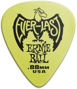 Ernie Ball .88mm Green Everlast Guitar Picks (P09191) Made in USA - Image 3