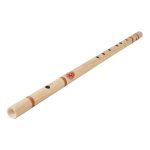 Combo of Bamboo G Sharp Base Flute for Beginner Series and Flute Bag - Natural - Image 3