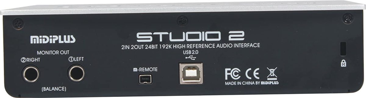 Midiplus Studio 2 USB Audio Interface - Image 3