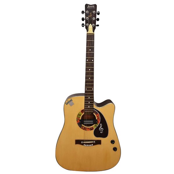 Godson Jumbo Rose Wood Cut A Way 6-Strings Right-Handed Acoustic Guitar
