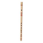 Combo of Bamboo C Medium Natural Flute for Beginner Series and Flute Bag - Natural - Image 2