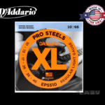 D'Addario EPS510 XL ProSteels - Electric Guitar Strings - .010-.046 Regular Light
