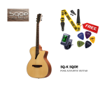 SQ-K Sqoe PURE ACOUSTIC GUITAR (Handmade)