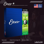 Elixir Strings 19052 Optiweb Electric Guitar Strings - .010-.046 Light