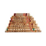 Flute Set Scale Base A to Flat A - Wooden