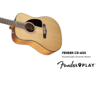 Fender CD-60S Dreadnought Acoustic Guitar - Image 4
