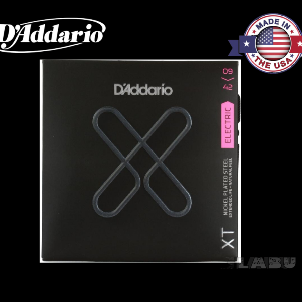 D'Addario XTE0942 XT Nickel Plated Steel Electric Guitar Strings - .009-.042 Super Light