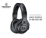 Audio-Technica ATH-M40x Closed-back Studio Monitoring Headphones