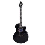 YEMAHA C.M-2 Acoustic Guitar - Black - Image 2