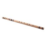Combo of Scal E-10 Bamboo Flute and Flute Bag - Wooden - Image 2