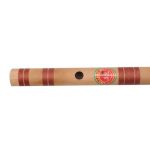 Combo of Scal G-12 Bamboo Flute and Flute Bag - Wooden - Image 3