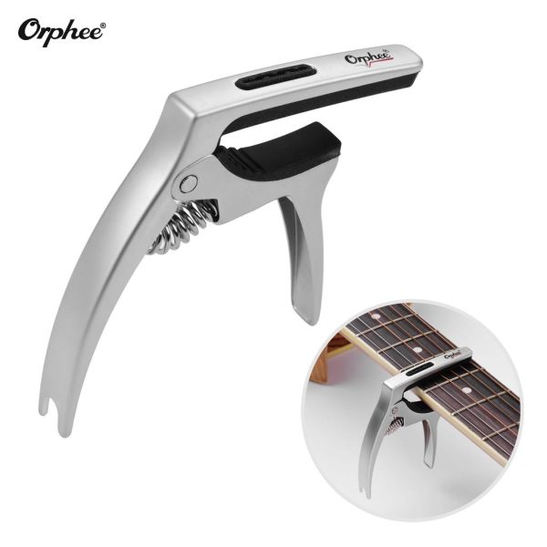 Orphee Guitar Capo Q5-Siler Three-in-one tailor made