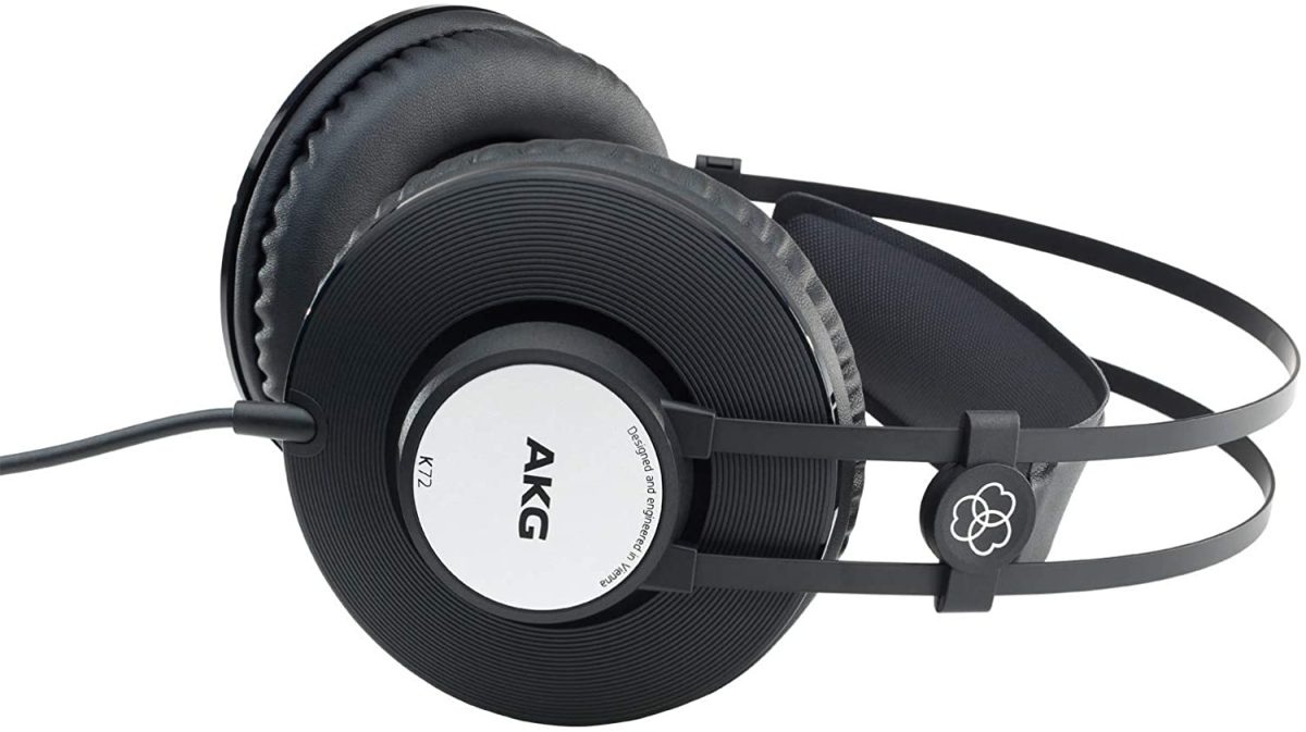 AKG_Pro Audio K72 Over-Ear, Closed-Back, Studio Headphones, Matte Black - Image 4
