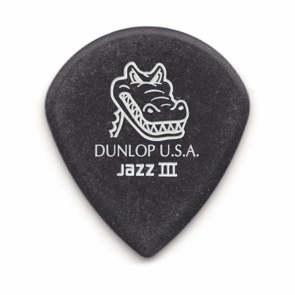 Dunlop 571P140- Gator Grip Jazz III Guitar Picks -GATOR GRIP® USA