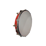 Tambourine Drum- Bell Birch Metal Jingles Percussion