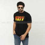 Kiss Hard Rock Band T-shirt Mens T-Shirt Band Genres Progressive rock/ Art rock / Heavy Metal/ Experimental rock