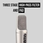 Rode NT2-A Multi-Pattern Large-Diaphragm Studio Condenser Microphone - Image 3