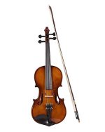 Indian Violin With Case, Bow, String Set and Rosin