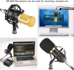 BM-800 Condenser Microphone Full Studio Setup - BM800 Complete Package Price Mic Condenser Microphone For Studio Recording or Youtuber Channel - Image 5