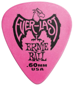 Ernie Ball .60mm Pink Everlast Guitar Picks (P09179) MADE IN USA - Image 2