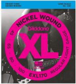 D'Addario EXL170 Nickel Wound Bass Guitar Strings, Light, 45-100, Long Scale - Image 2
