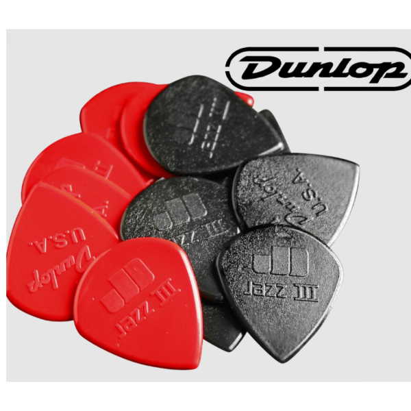 Dunlop JAZZ III STIFFO GUITAR PICK (ONE PCS)