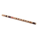 Combo of Scal C-8 Bamboo Flute and Flute Bag - Wooden - Image 2
