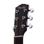 Fender CD-60S Dreadnought Acoustic Guitar  Black - Image 4