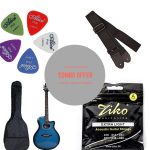 YEMAHA C.M-2 Acoustic Guitar - Blue