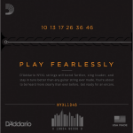 D’Addario NYXL1046 Nickel Plated Electric Guitar Strings, Regular Light,10-46 – High Carbon Steel Alloy for Unprecedented Strength - Image 2