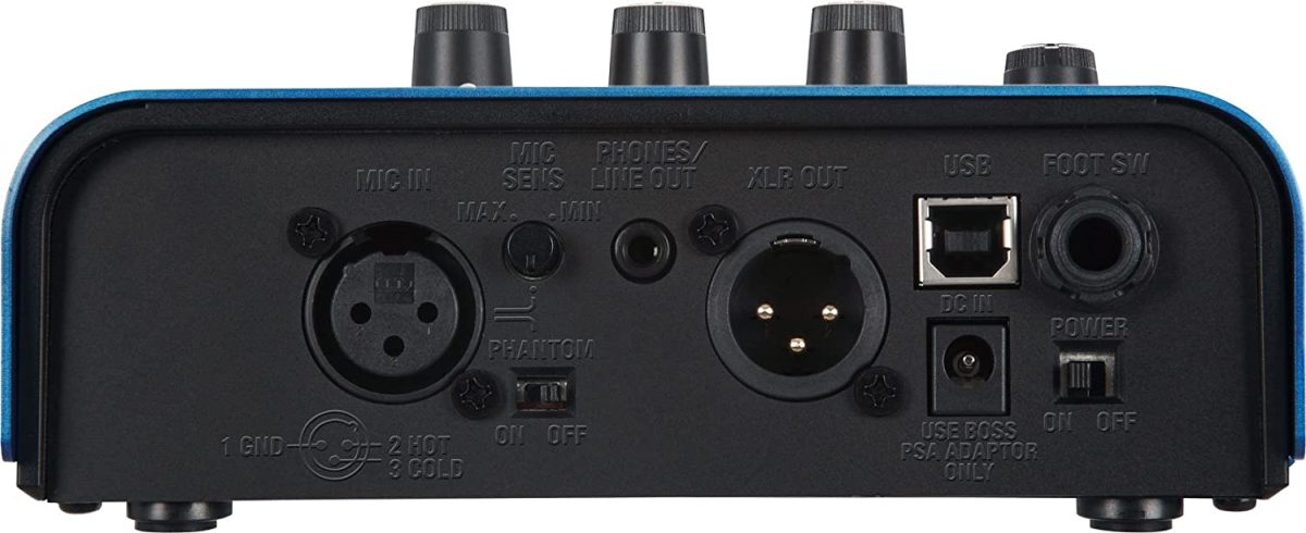 BOSS Vocal Echo Effects Processor Stompbox Guitar Pedal, (VE-1) - Image 4