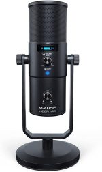 M-Audio Uber Mic  Professional USB Microphone With Switchable Polar Patterns and Integrated Headphone Output