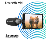 Saramonic Smartmic+ Compact Directional Professional Microphone with TRRS Connector for IOS & Android smartphones/tablets SmartMic plus