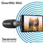Saramonic Smartmic+ Compact Directional Professional Microphone with TRRS Connector for IOS & Android smartphones/tablets SmartMic plus