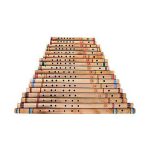 Flute Set Scale Base C to Flat F - Wooden